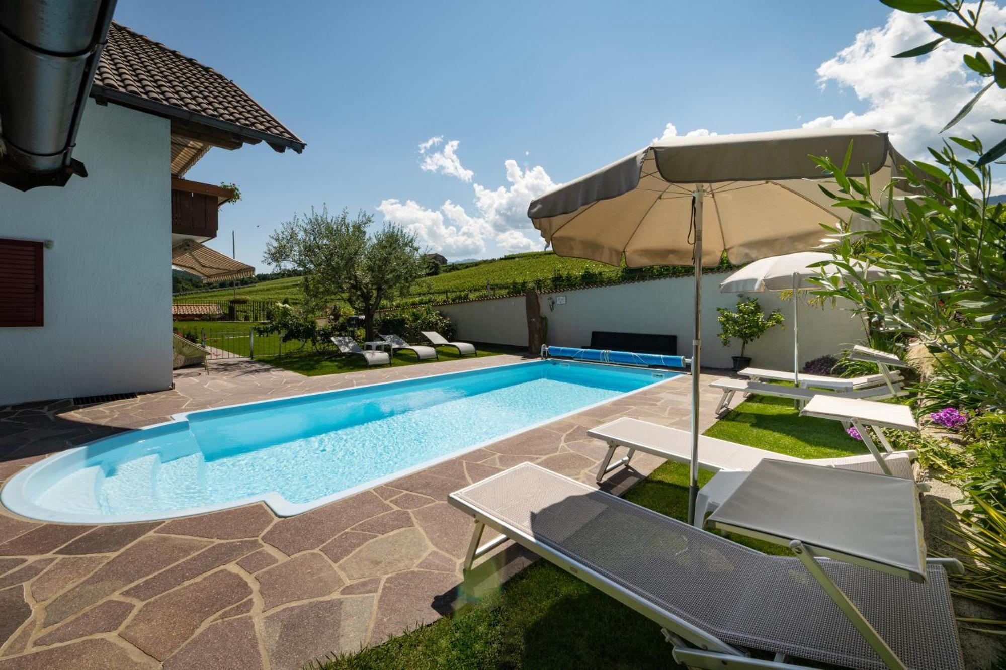 أبيانو سولاّ ستراذا Ferienwohnungen Lanserhof المظهر الخارجي الصورة