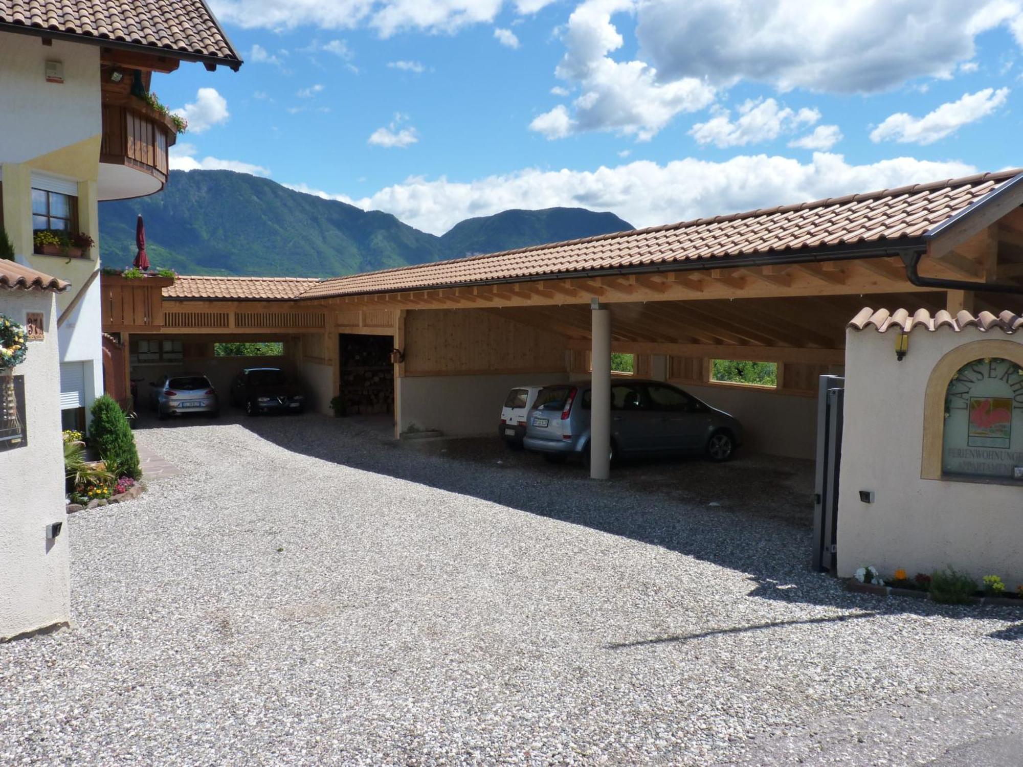 أبيانو سولاّ ستراذا Ferienwohnungen Lanserhof المظهر الخارجي الصورة